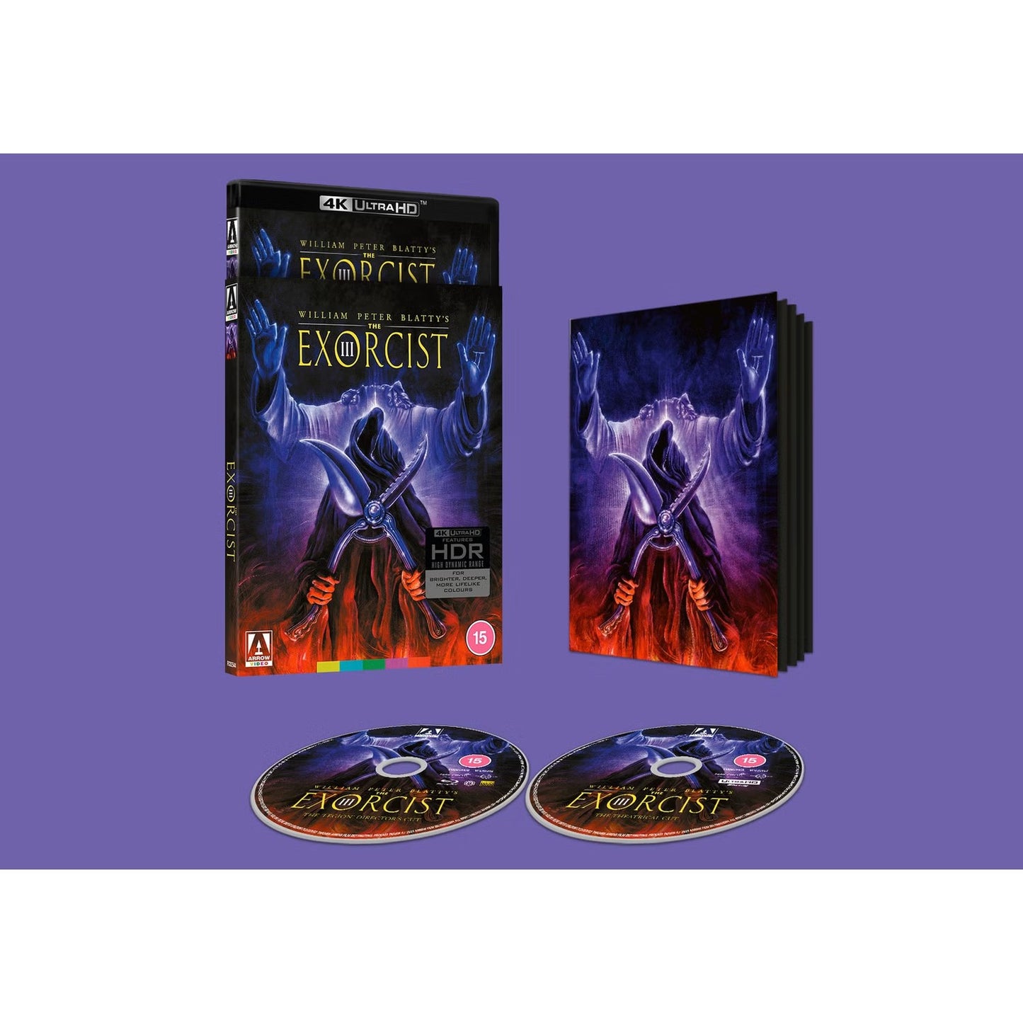 The Exorcist III Limited Edition 4K Ultra HD + Blu-ray with Slipcover (Arrow Video UK/Region Free/B)