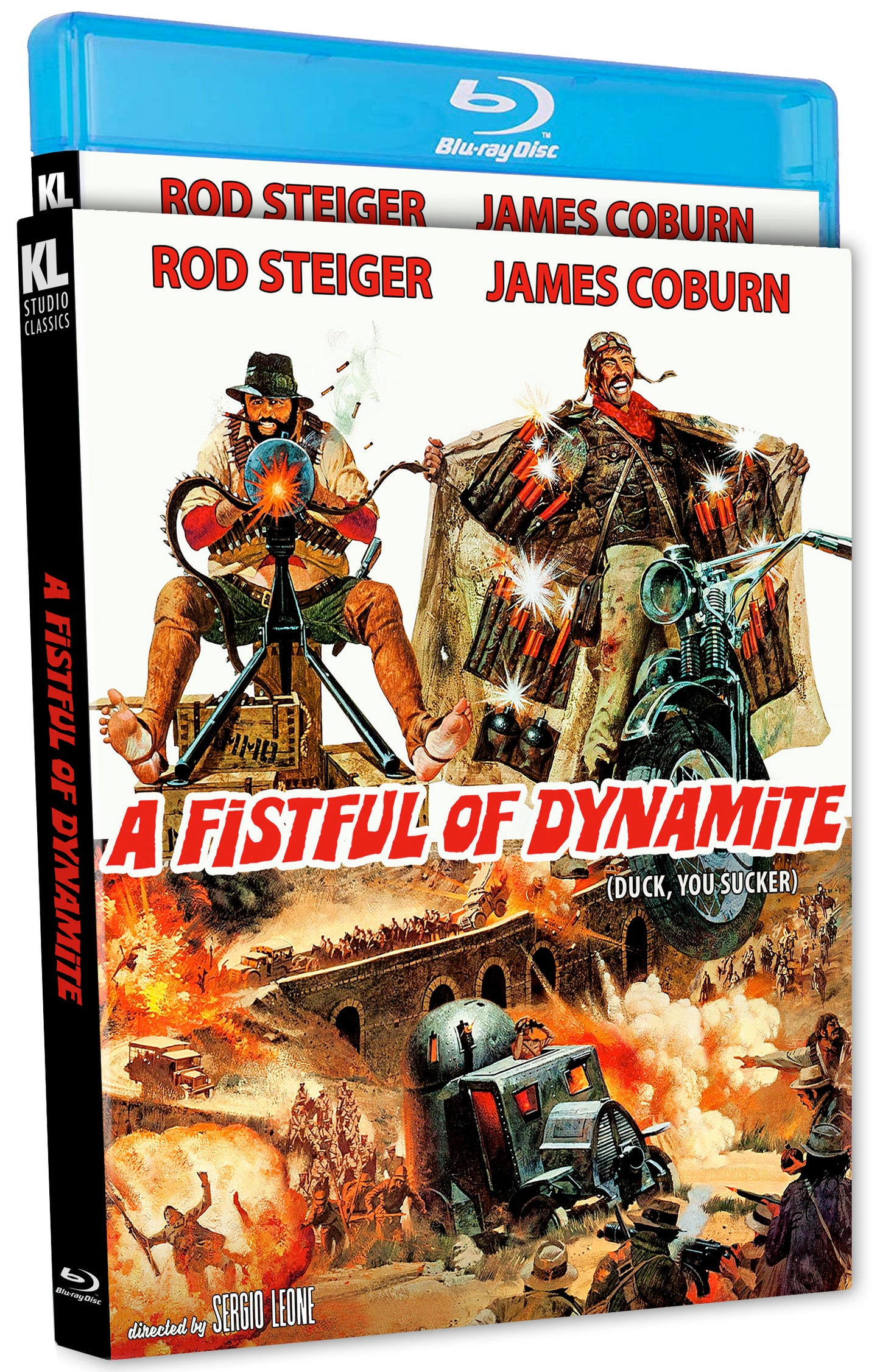 A Fistful of Dynamite (Aka Duck, You Sucker) Special Edition Blu-ray with Slipcover (Kino Lorber)