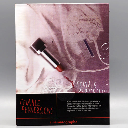 Female Perversions Blu-ray with Limited Edition J-card MediaBook Slipcase (Cinématographe)