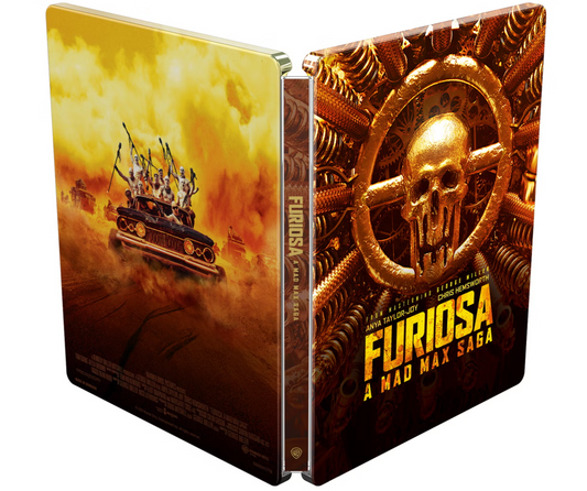 Mad Max - Furiosa Limited Edition Steelbook (Goldskull) 4K Ultra HD + Blu-Ray (Warner Bros./Region Free)