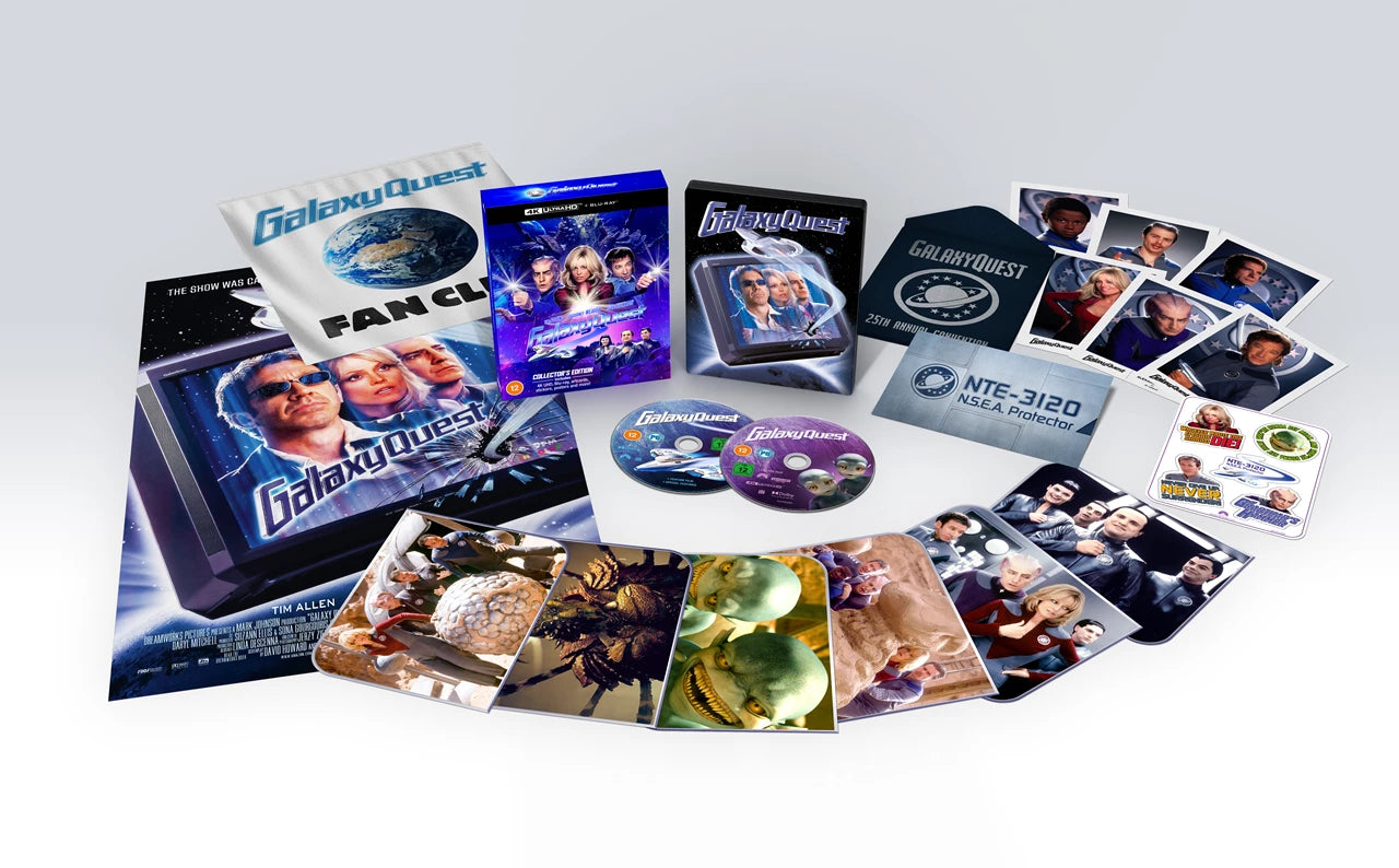 Galaxy Quest Steelbook 25th Anniversary 4K UHD + Blu-ray Limited Collector's Edition SteelBook UK Exclusive (Paramount/Region Free)