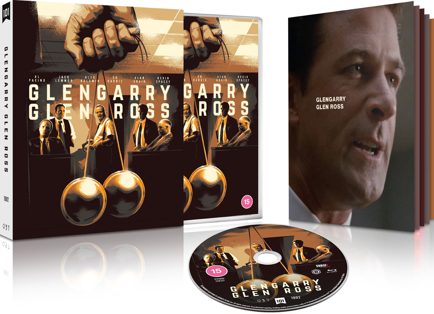 Glengarry Glen Ross Limited Edition Blu-Ray with Slipcase + Booklet (101 Films/Region B)