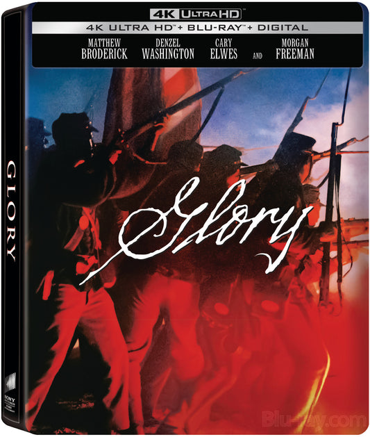 Glory 4K UHD + Blu-ray 35th Anniversary SteelBook  (Sony U.S.)