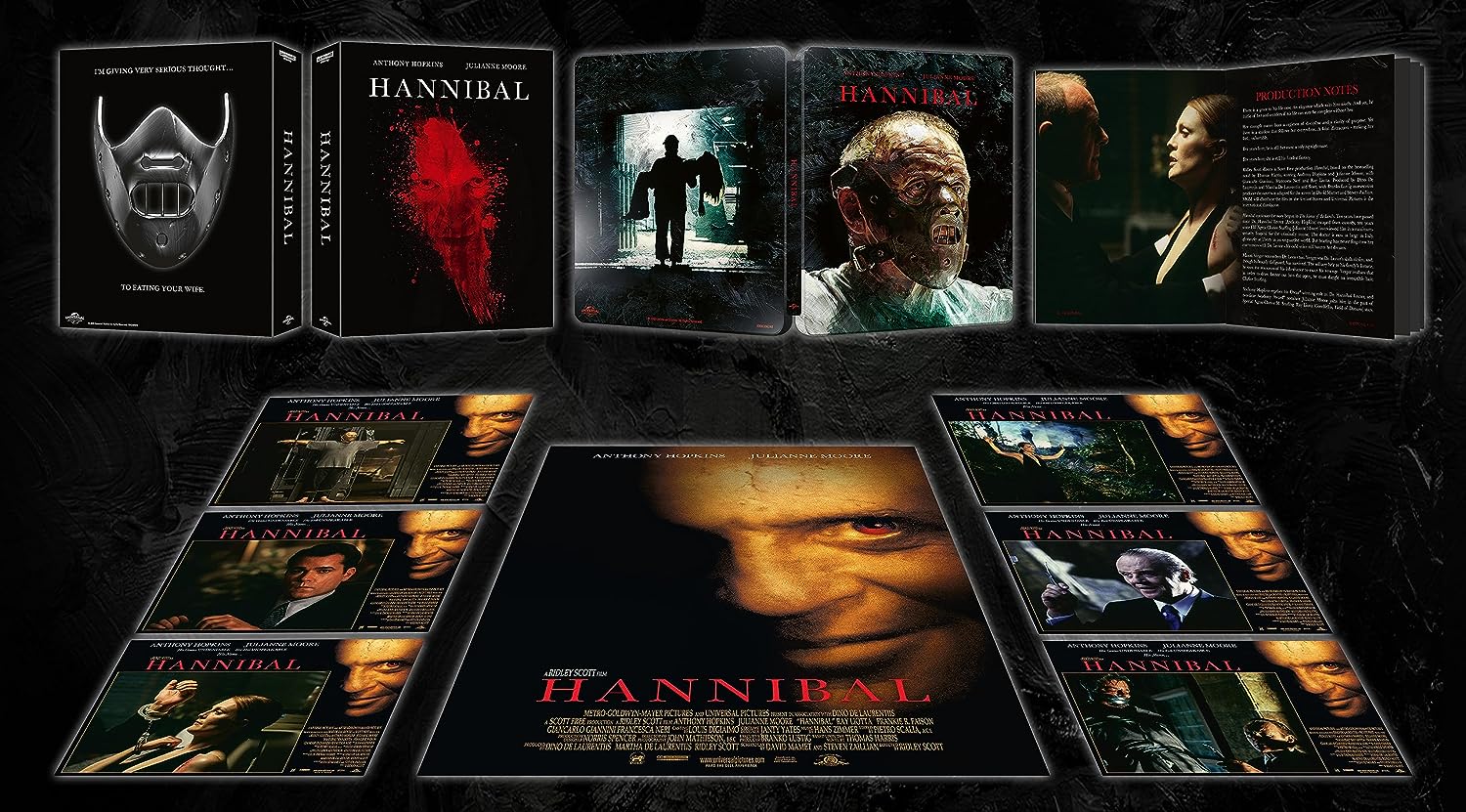 Hannibal Collector's Edition SteelBook 4K UHD + Blu-ray (Region