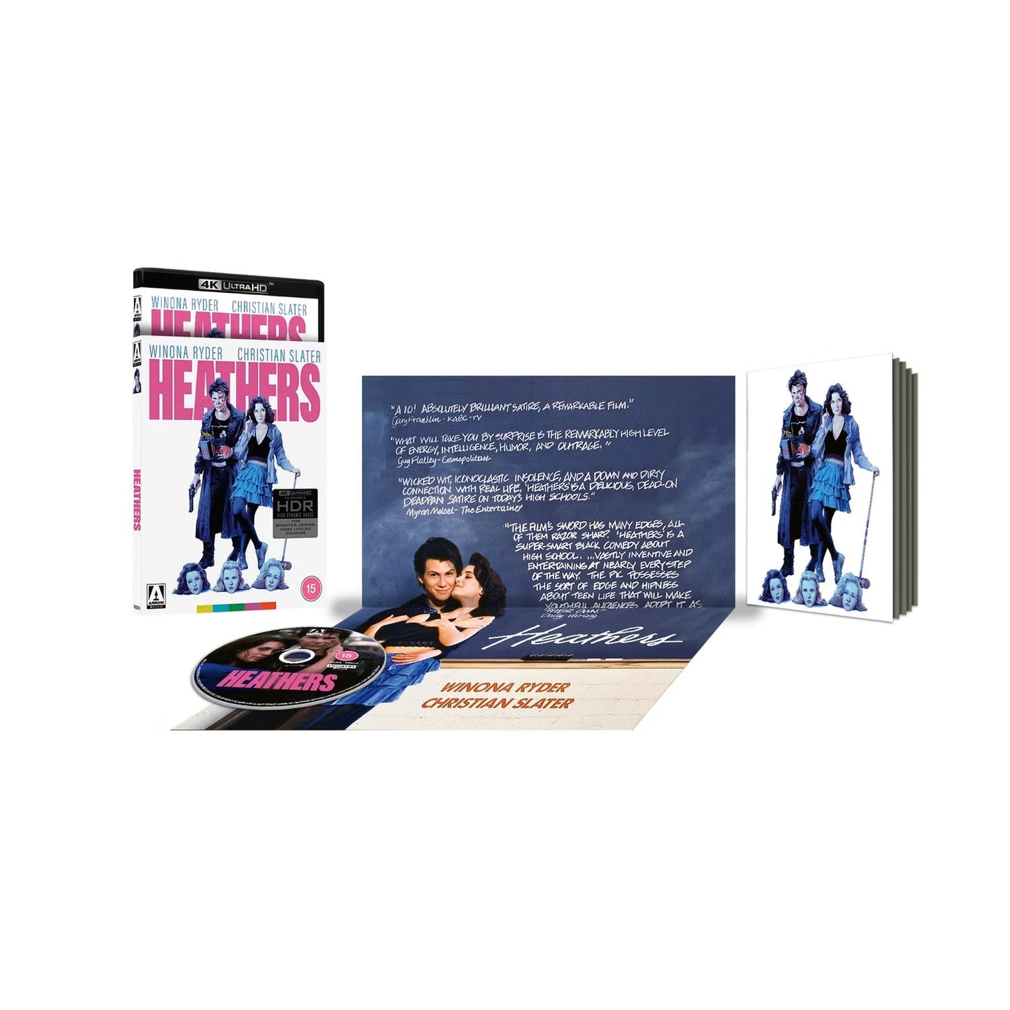 Heathers 4K UHD Limited Edition with Slipcover (Arrow Video UK/Region Free)