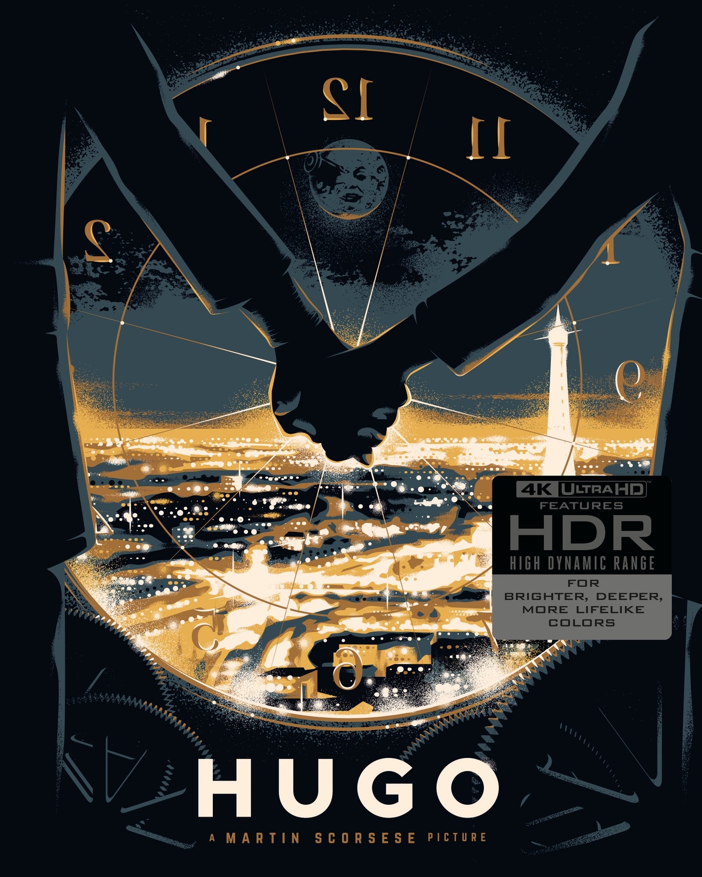 Hugo 4K UHD + Blu-ray 3D/2D Limited Edition with Slipcover (Arrow U.S.)