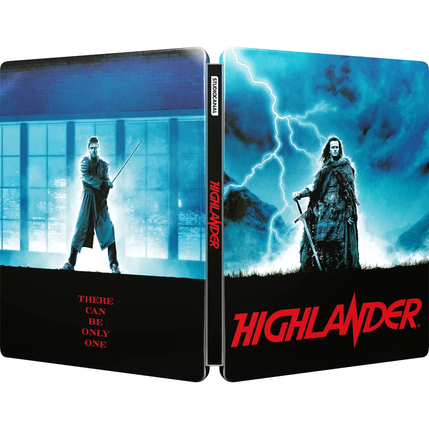 Highlander 4K UHD + Blu-ray SteelBook (StudioCanal/Region Free/B) – The  Atomic Movie Store