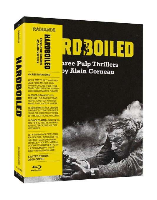 Hardboiled: Three Pulp Thrillers By Alain Corneau Blu-ray Limited Edition with Rigid Box (Radiance Films U.S.)