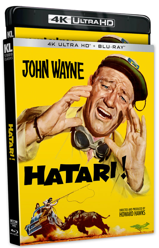 Hatari! 4K UHD + Blu-ray with Slipcover (Kino Lorber) [Preorder]