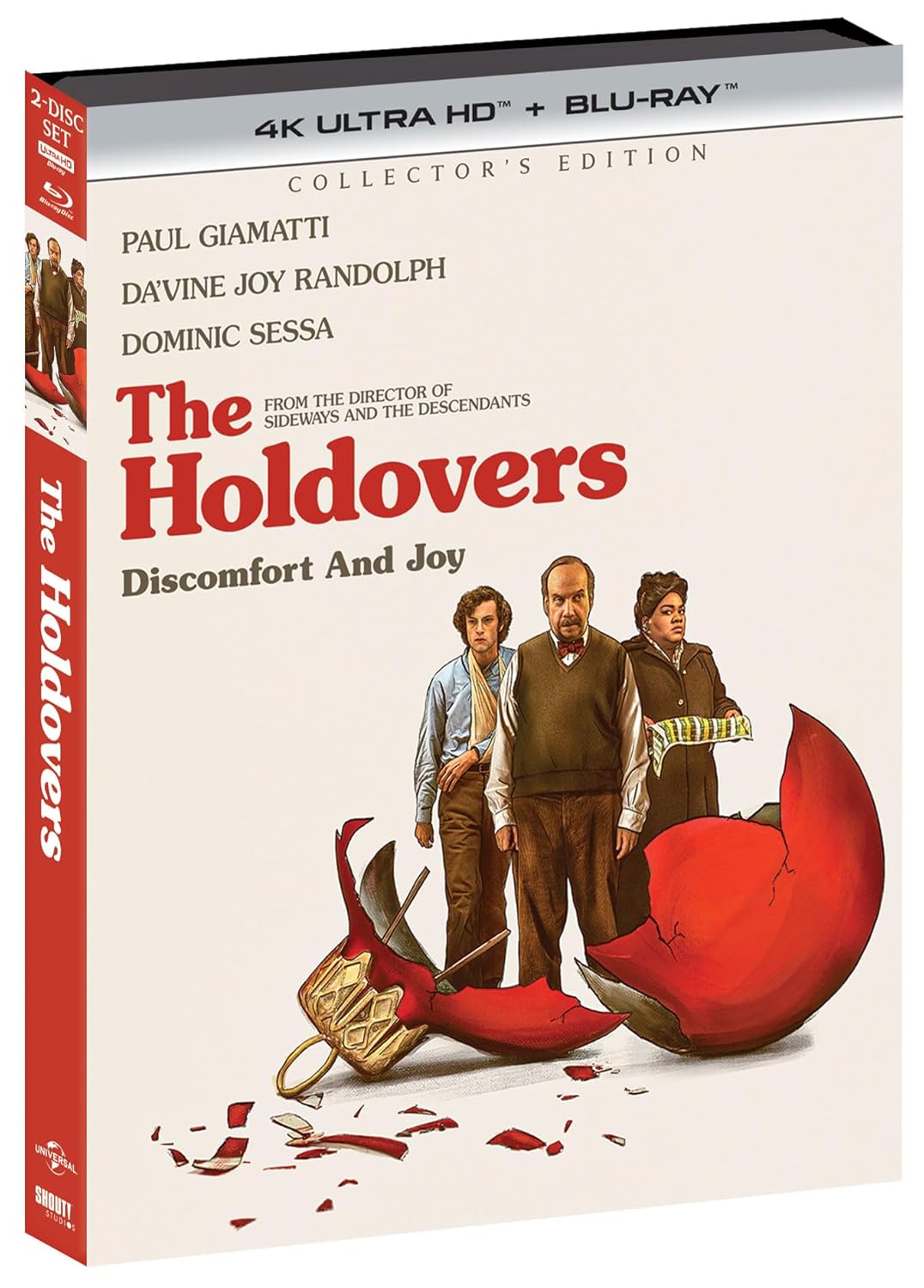 Holdovers 4K UHD + Blu-ray Collector's Edition with Slipcover (Shout Factory)