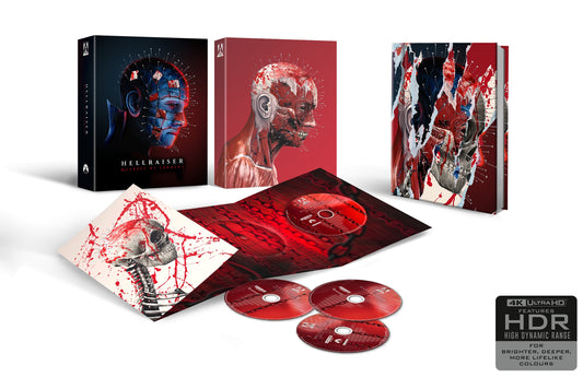 Hellraiser: Quartet of Torment Pinhead Slipcase Limited Edition 4K UHD (Arrow Video U.S.)