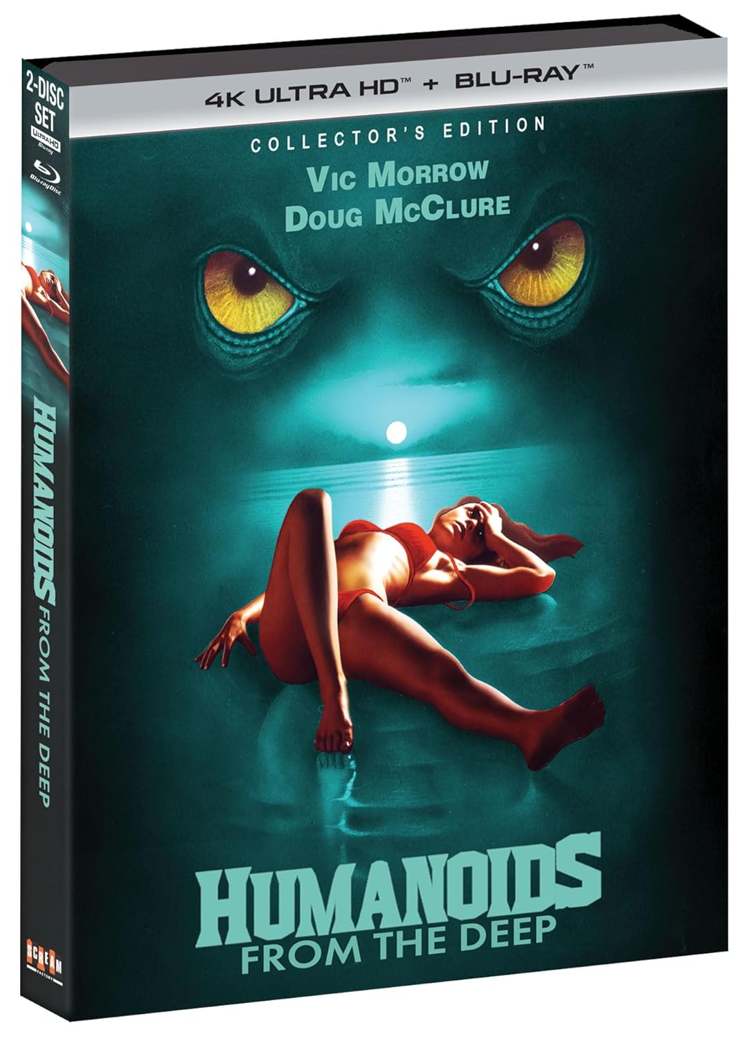 Humanoids from the Deep 4K UHD + Blu-ray Collector's Edition with Slipcover (Scream Factory) [Preorder]