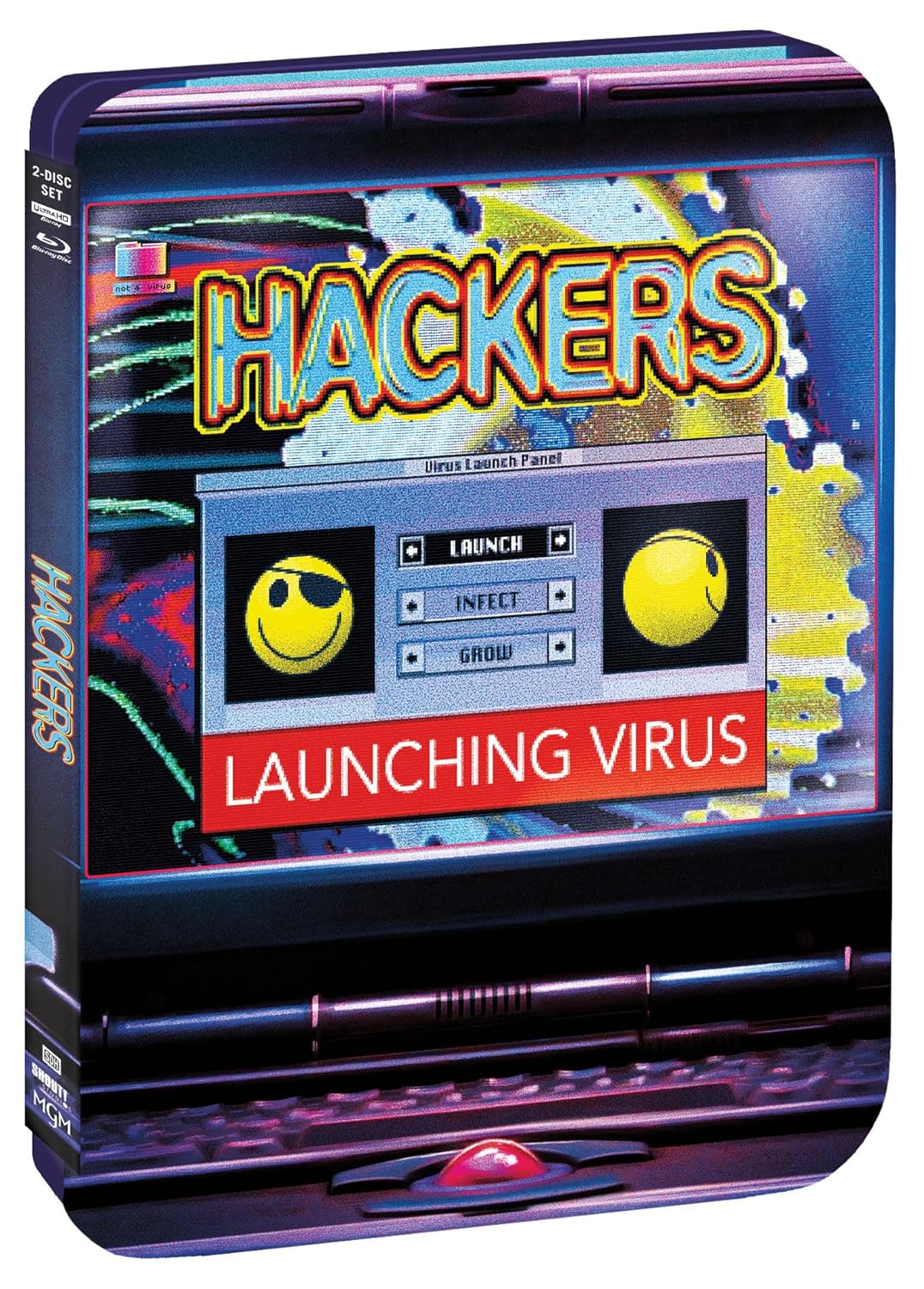 Hackers 4K UHD + Blu-ray Limited Edition SteelBook (Shout Factory)