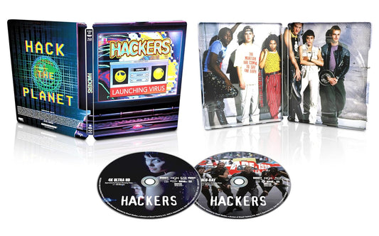 Hackers 4K UHD + Blu-ray Limited Edition SteelBook (Shout Factory)