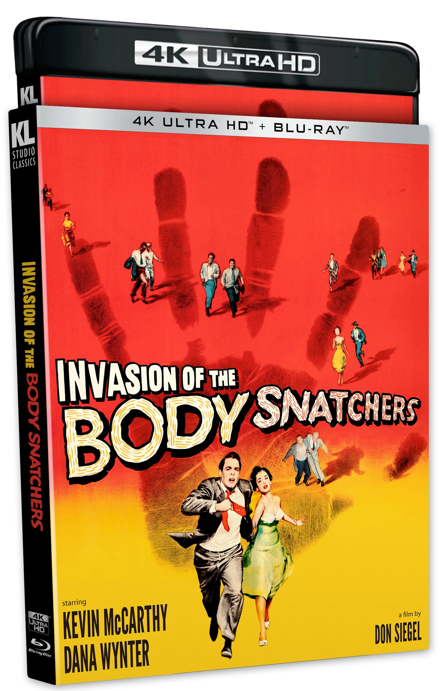 Invasion of the Body Snatchers (1956) 4K UHD + Blu-ray with Slipcover (Kino Lorber)