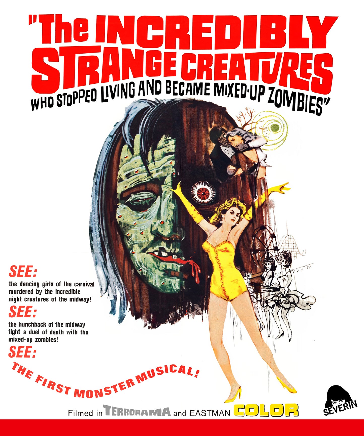 The Incredibly Strange Creatures Who Stopped Living And Became Mixed-up Zombies!!? Blu-ray (Severin Films)