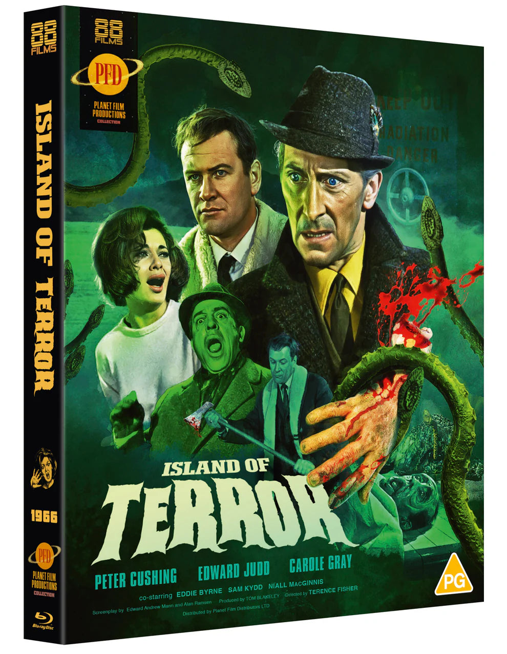 Island of Terror Blu-Ray with Slipcover + Booklet (88 Films/Region B)