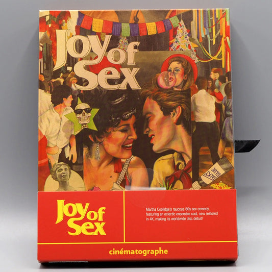 Joy of Sex Blu-ray with Limited Edition J-card MediaBook Slipcase (Cinématographe)