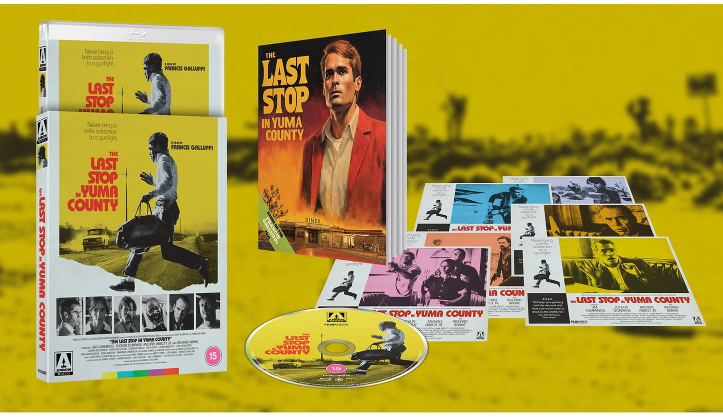 The Last Stop In Yuma County Limited Edition Blu-Ray with Slipcover (Arrow Films UK/Region B)