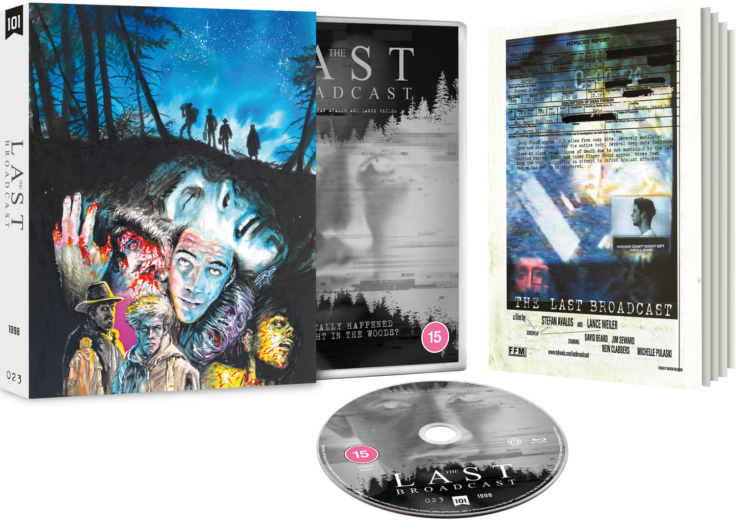 The Last Broadcast Limited Edition Blu-ray with Slipcase +Booklet (101 Films U.S.)