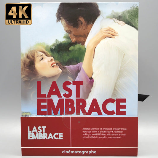 Last Embrace 4K UHD + Blu-ray (Cinématographe) Limit 1 per customer (See Product page note)