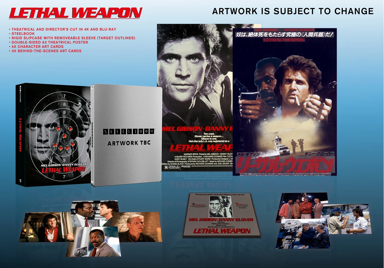 Lethal Weapon 4K Ultra HD + Blu-ray Ultimate Collector's Edition with Steelbook (Warner Bros./Region Free) [Preorder]