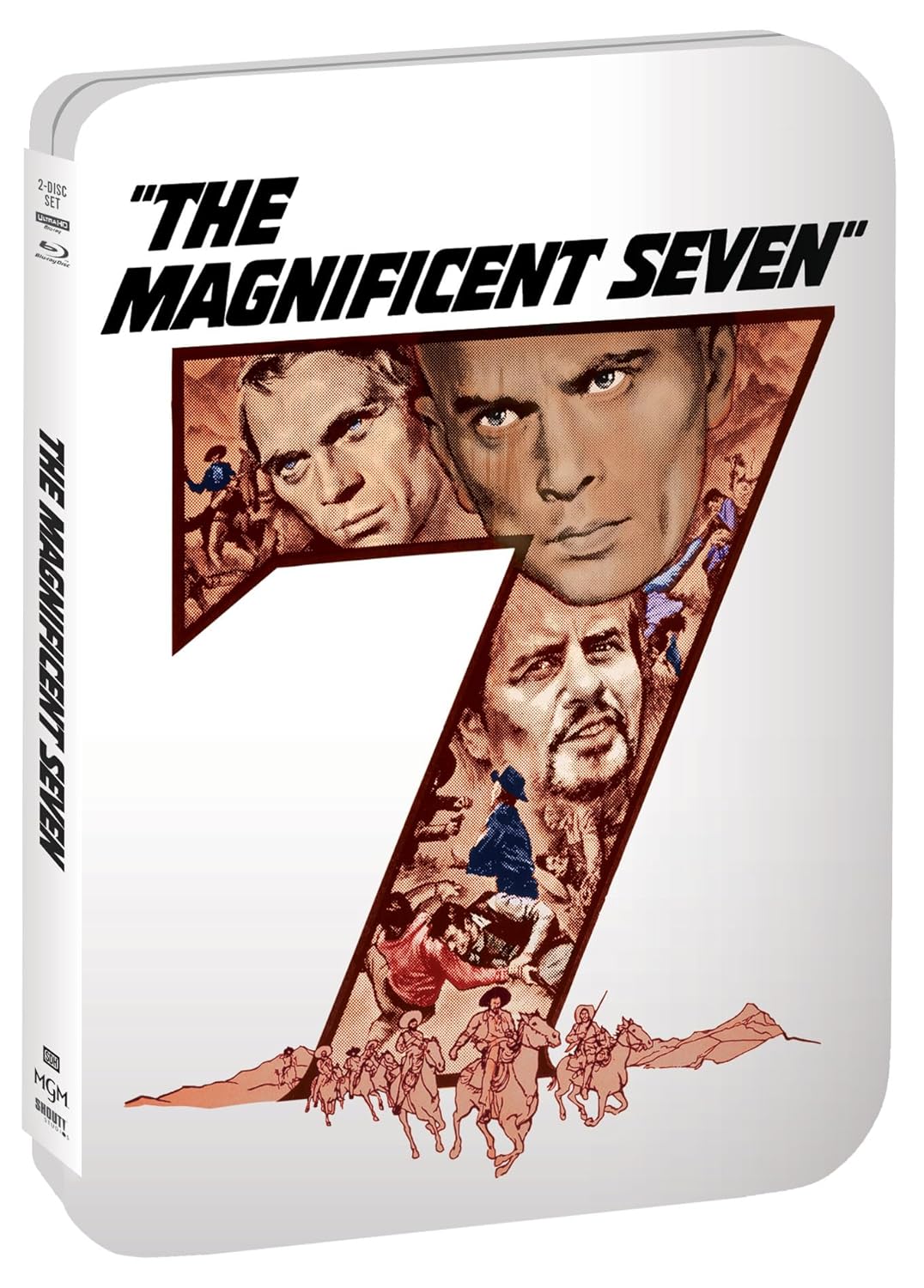 The Magnificent Seven (1960) 4K UHD + Blu-ray Limited Edition SteelBook (Shout Factory)