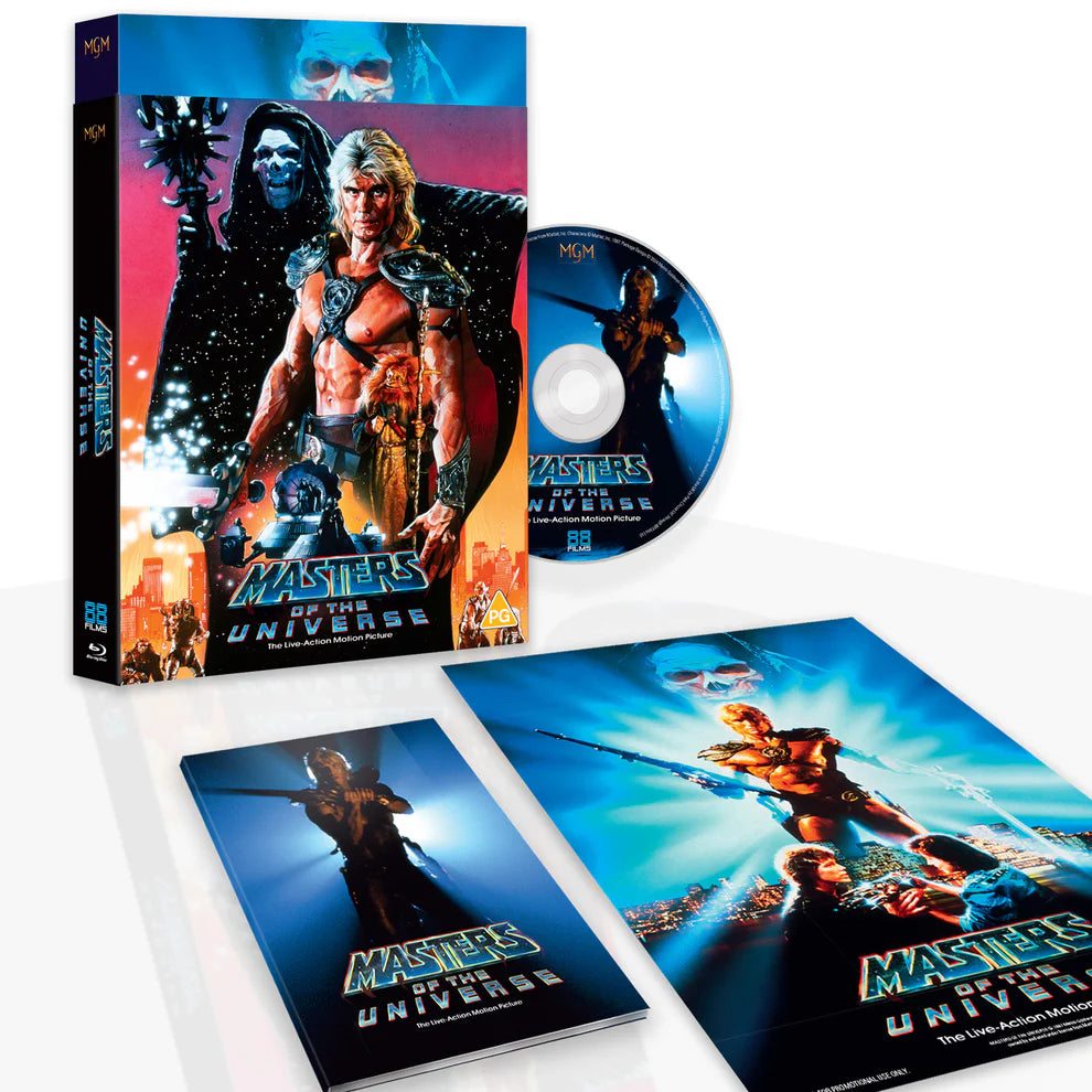 Masters Of The Universe - Deluxe Collector's Edition Blu-ray with Slipcase + Book + Poster (88 Films/Region B) LIMIT 1 PER CUSTOMER (See product page note)