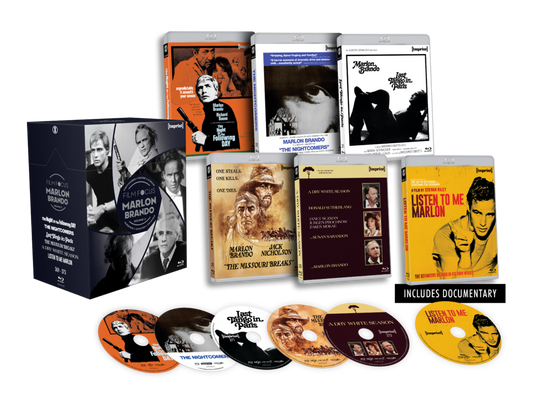 Film Focus: Marlon Brando – Volume Two (1969 – 1989) Blu-ray Limited Edition Hardbox (Imprint/Region Free)