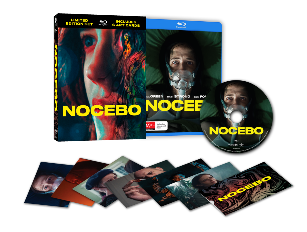 Nocebo (2022) – Blu-ray Limited Edition 3D Lenticular Hardcase + Art Cards (ViaVision/Region Free) [Preorder]