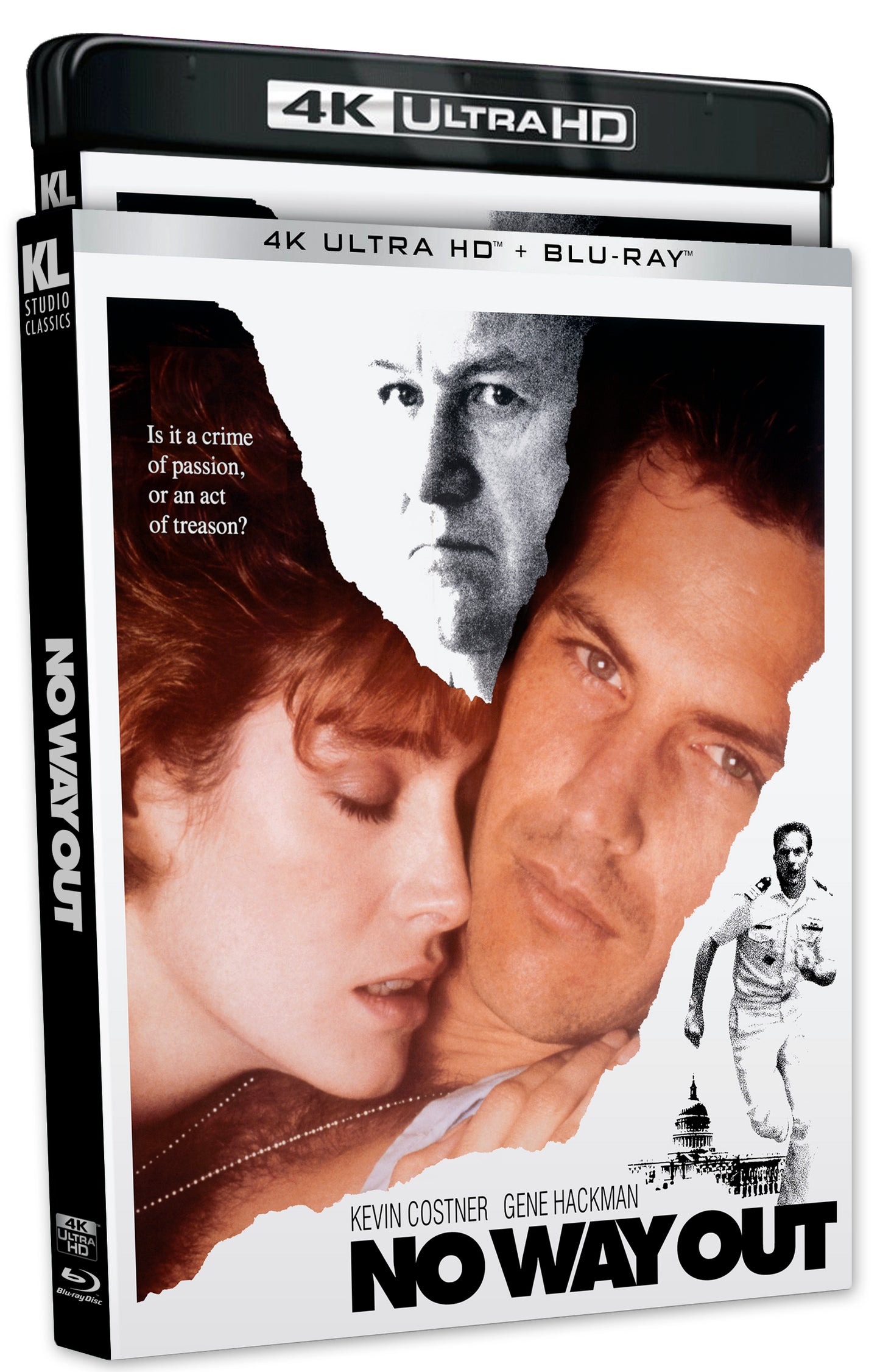 No Way Out 4K UHD + Blu-ray with Slipcover (Kino Lorber)