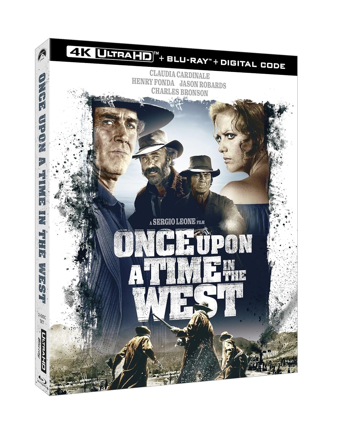 Once Upon a Time in the West 4K UHD + Blu-ray with Slipcover (Paramount)