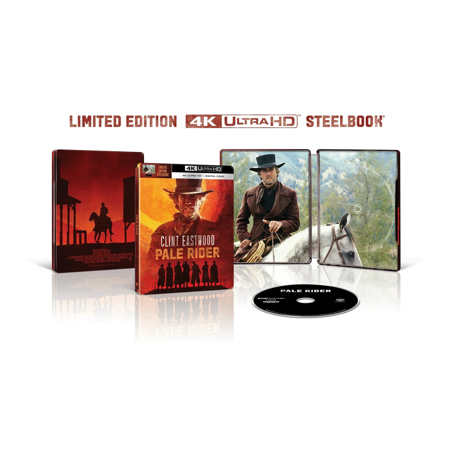 Pale Rider Limited Edition 4K Ultra HD Steelbook (Warner Bros. U.S.) [Preorder]