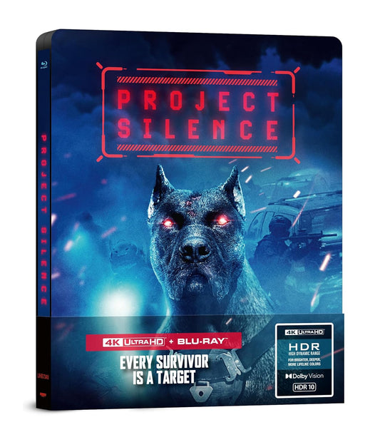 Project Silence 4K UHD + Blu-ray SteelBook (Dark Sky Films) (U.S. Release)