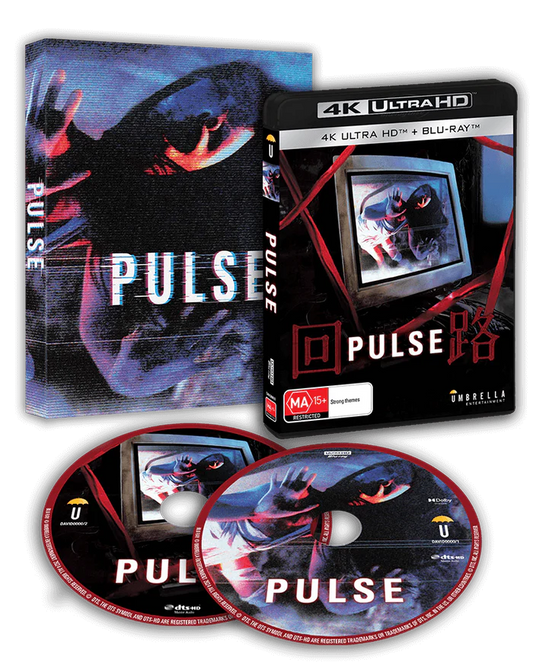 Pulse (2001) 4K UHD + Blu-ray with Slipcover (Umbrella Entertainment/Region Free)