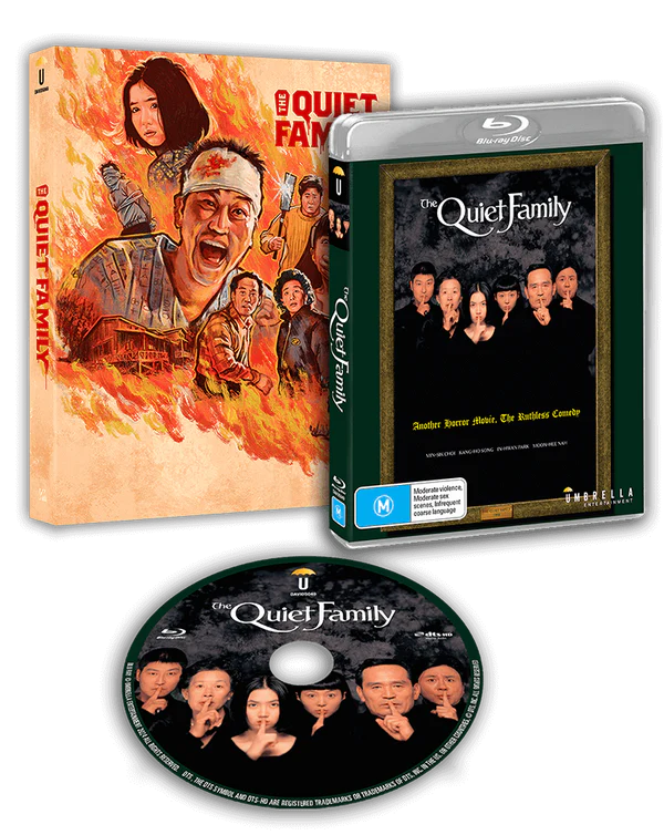 The Quiet Family (1998) Blu-ray with Slipcover (Umbrella/Region Free)