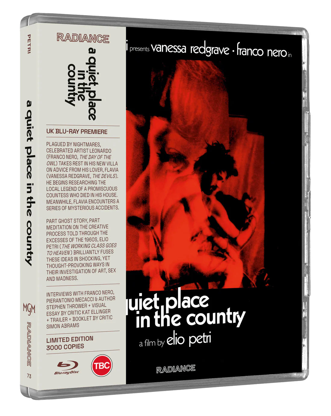 A Quiet Place in the Country Limited Edition Blu-ray (Radiance/Region B)