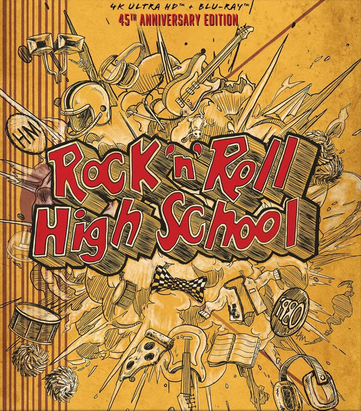 Rock N Roll High School 45th Anniversary Edition 4K UHD + Blu-ray (Shout Factory) [Preorder]