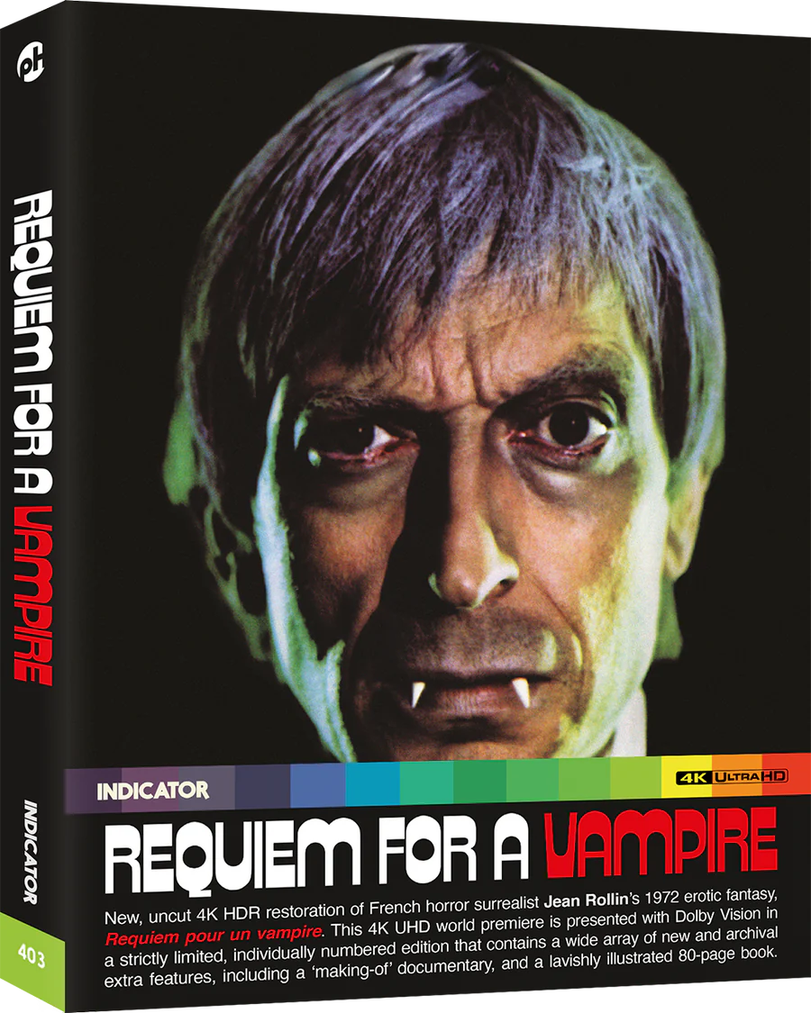 Requiem for a Vampire 4K UHD Limited Edition with Slipcase + Book (Powerhouse Films U.S.)