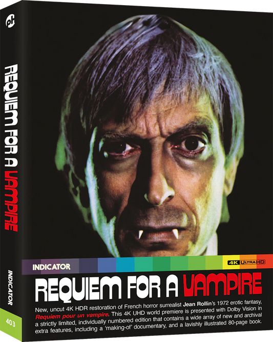 Requiem for a Vampire 4K UHD Limited Edition with Slipcase + Book (Powerhouse Films U.S.)