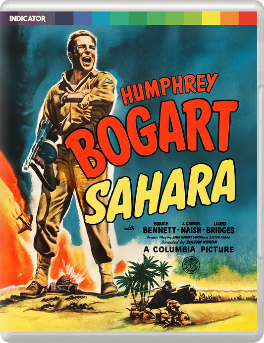 Sahara Blu-ray Limited Edition with Booklet (Powerhouse Films UK/Region B) [Preorder]