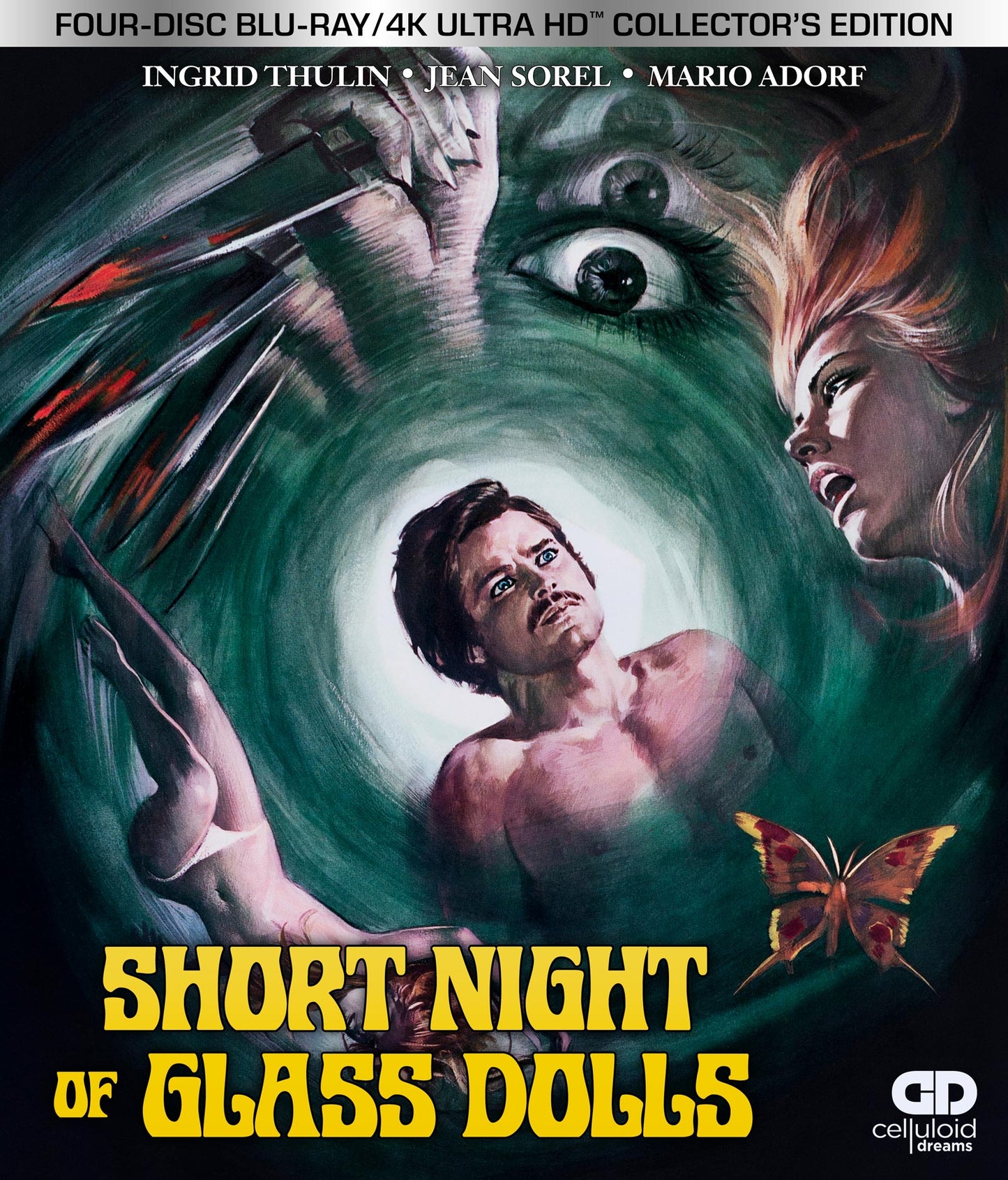 Short Night Of Glass Dolls 4K UHD + Blu-ray (Celluloid Dreams) [Preorder]