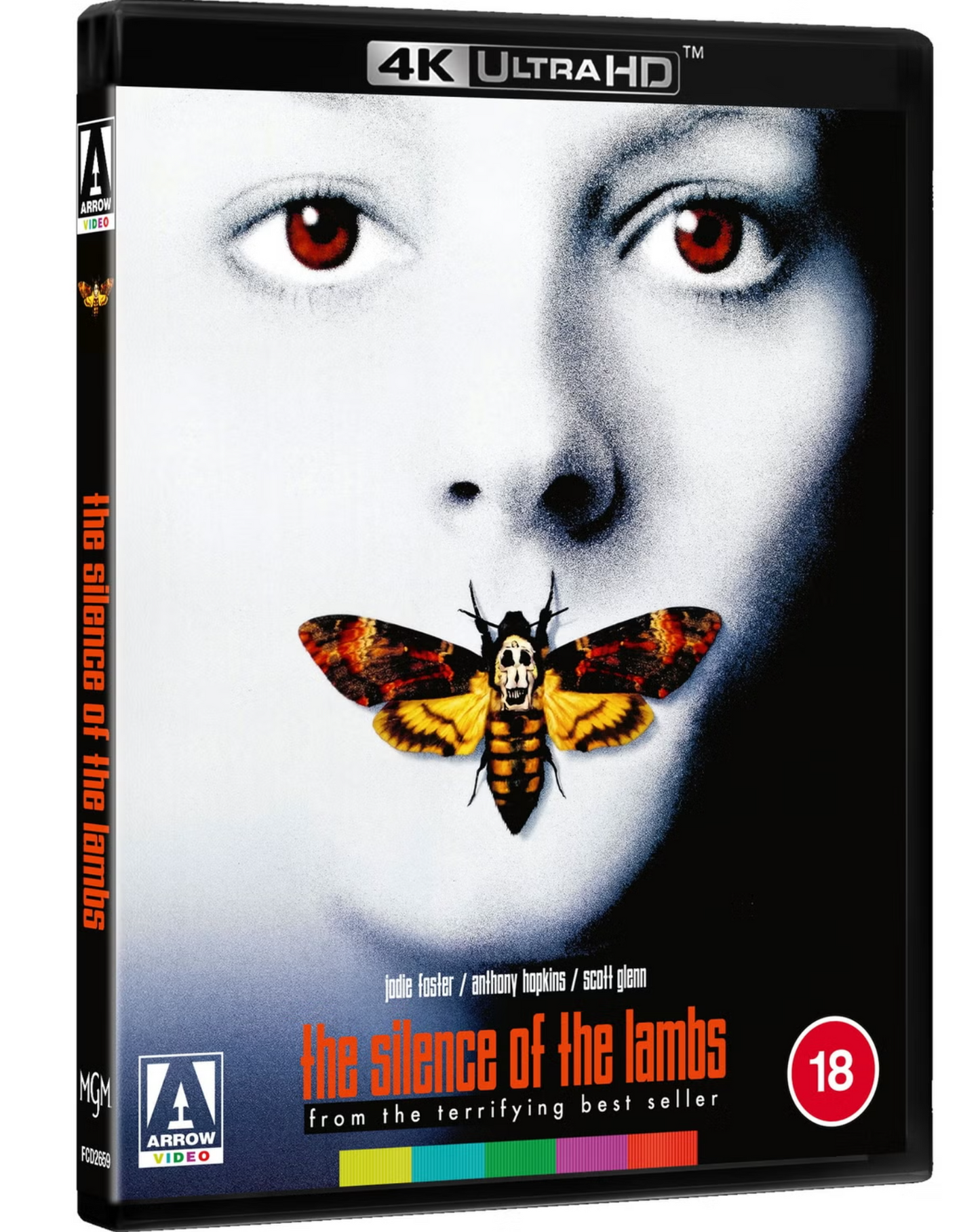 The Silence of the Lambs 4K UHD Standard Edition (Arrow Films UK/Region Free)