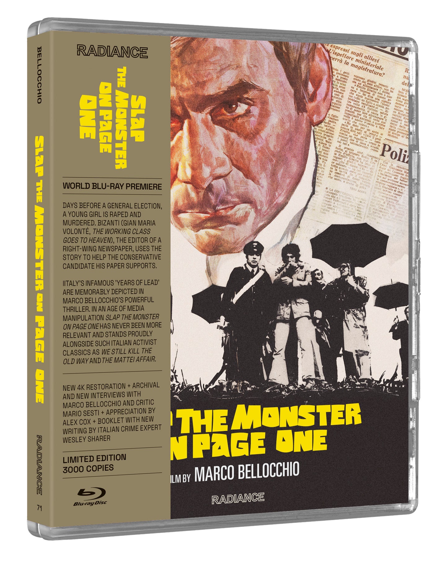 Slap the Monster on Page One Limited Edition Blu-ray (Radiance Films U.S.)