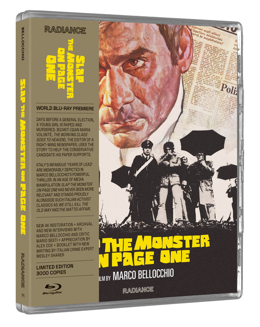 Slap the Monster on Page One Limited Edition Blu-ray (Radiance Films U.S.)