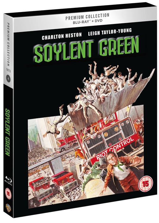 Soylent Green (1973) Blu-Ray + DVD - The Premium Collection with Slipcase (Warner Bros/Region Free/2) [Preorder]