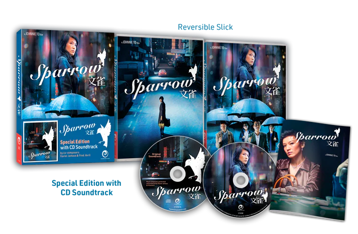 Sparrow (Blu-ray) - Special Edition with CD Soundtrack + Slipcover + Booklet (Chameleon Films/Region Free)