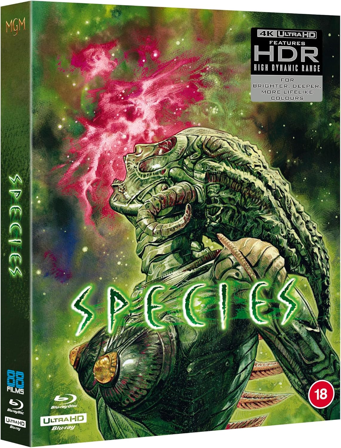 Species Limited Deluxe Collectors Edition 4K Ultra HD + Blu-Ray with Slipcover (88 Films/Region Free/B) [Preorder]