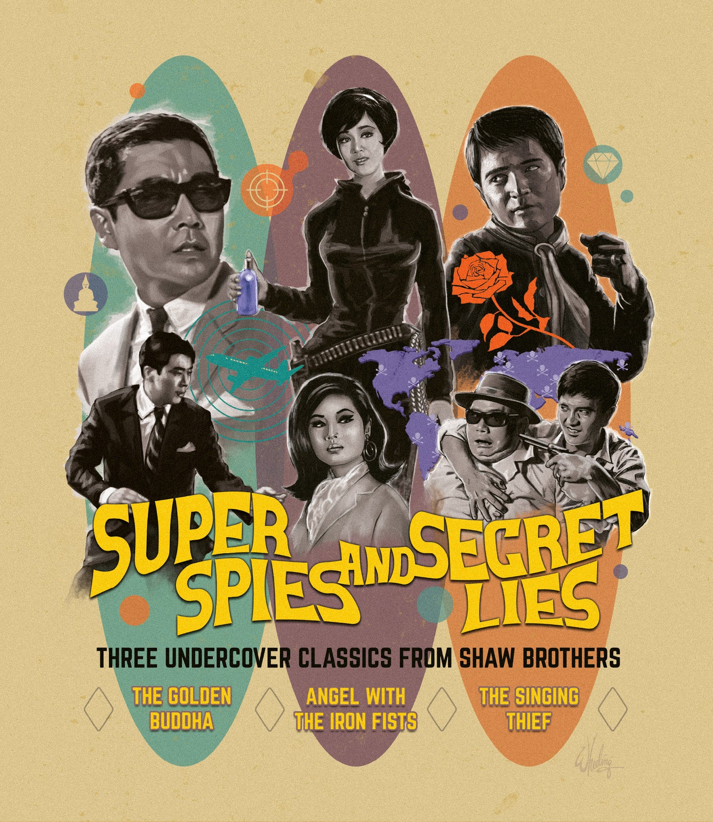 Super Spies And Secret Lies Blu-ray Limited Edition with Slipcover + Booklet (Eureka U.S.)