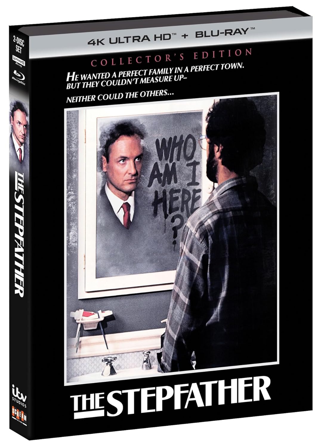 The Stepfather (1987) 4K UHD + Blu-ray Collector's Edition with Slipcover (Scream Factory)